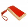L Shape Zip Wallet Red | MIE