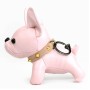 Bull Dog Bag Charms Pink | LotusTing