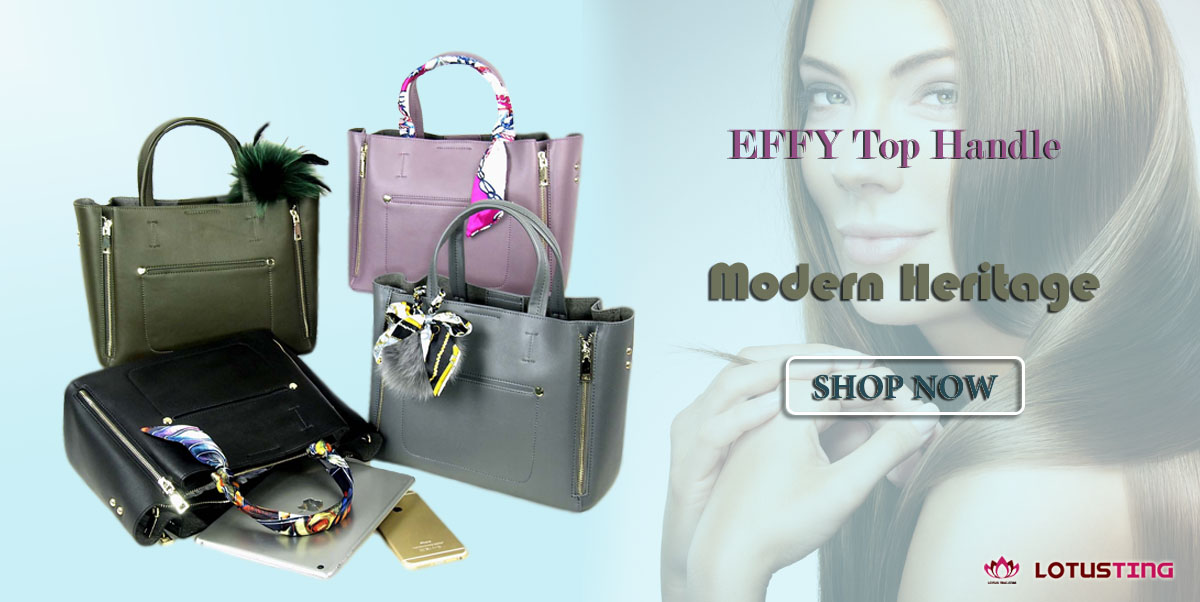Sleek Modern Heritage Effy Top Handles at Lotusting eStore